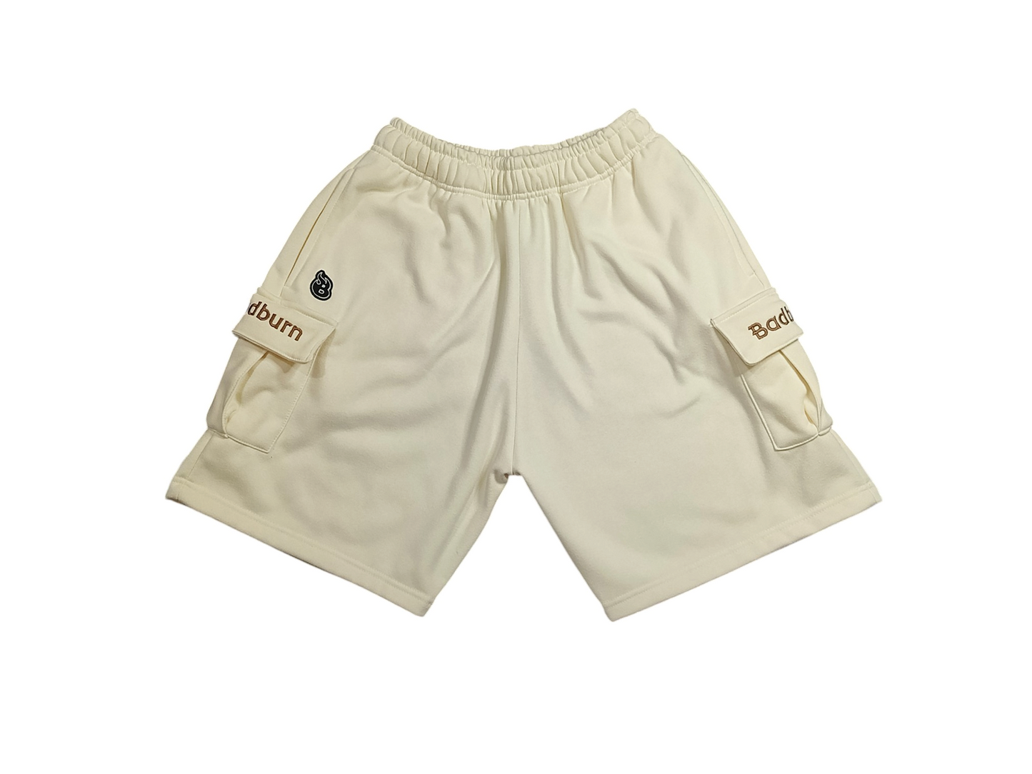 Badburn Sweatshort Embroidered (Cream)